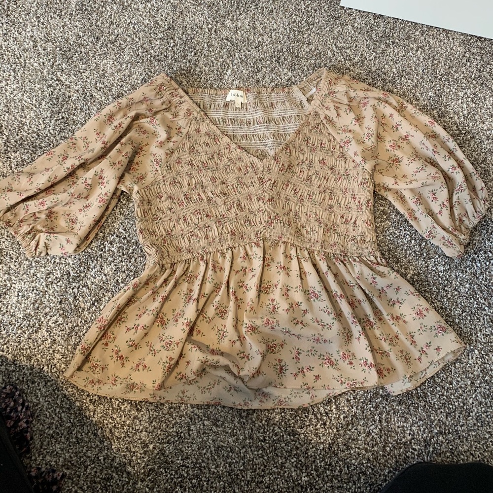 Cute floral top